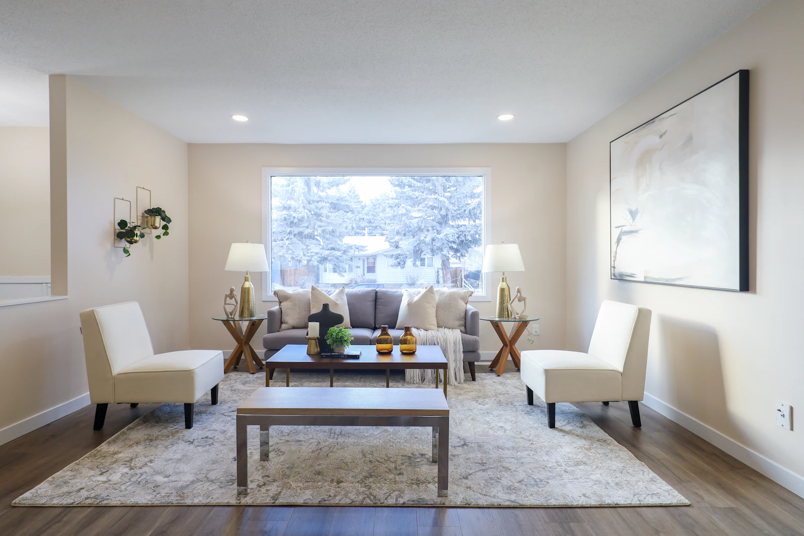 Illustrative living-room photograph