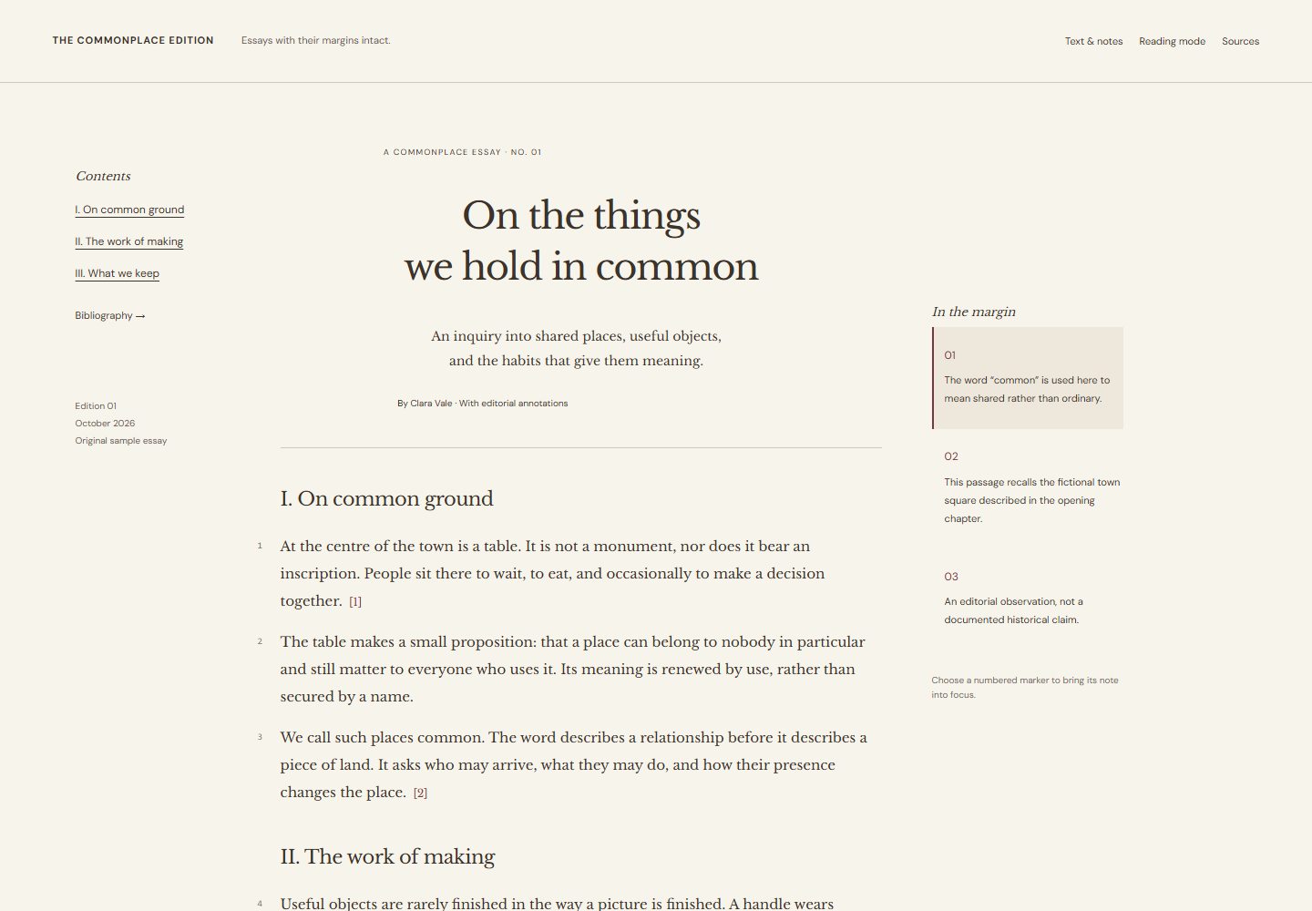 Scholarly Folio desktop reference
