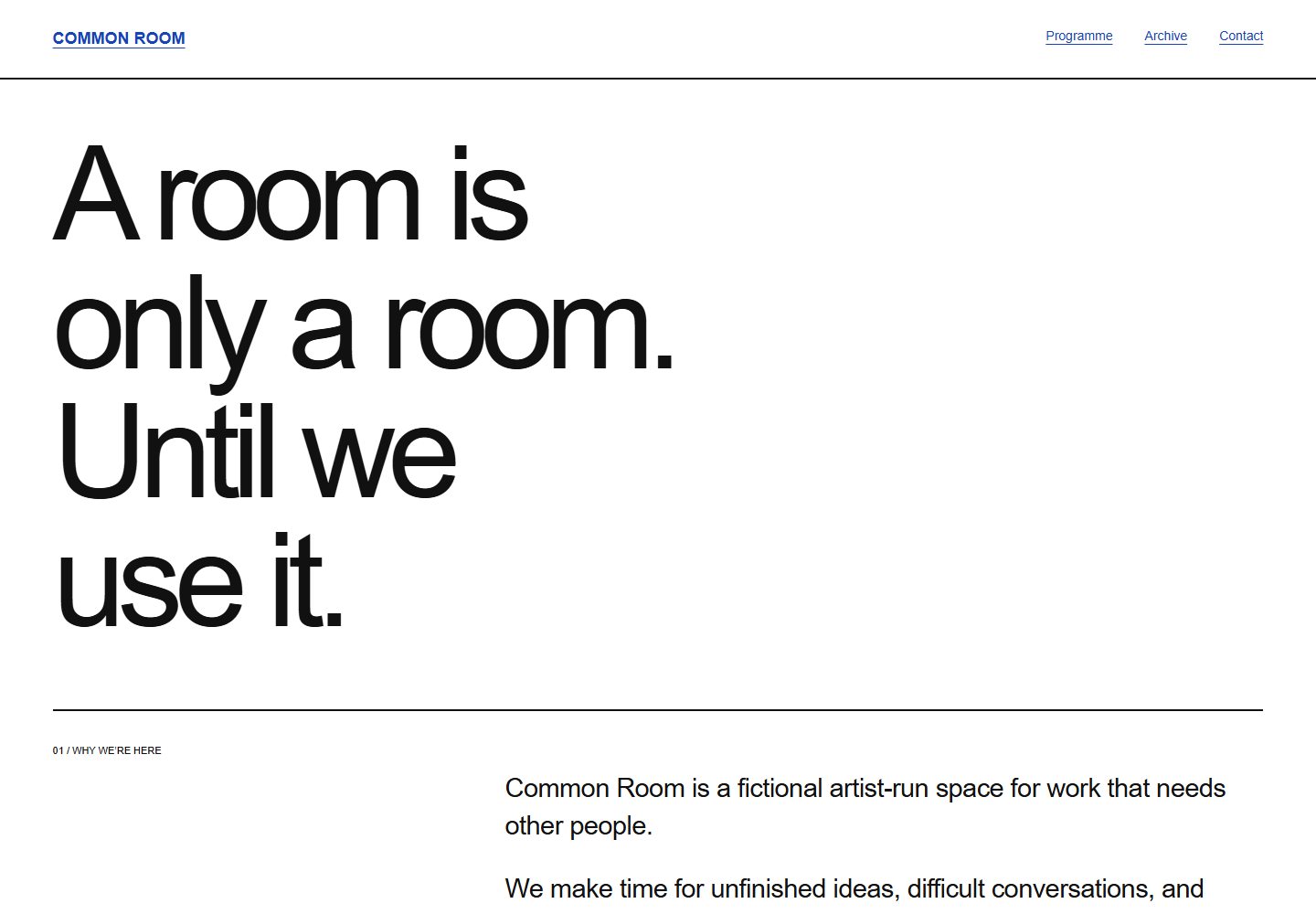 Raw Manifesto desktop reference