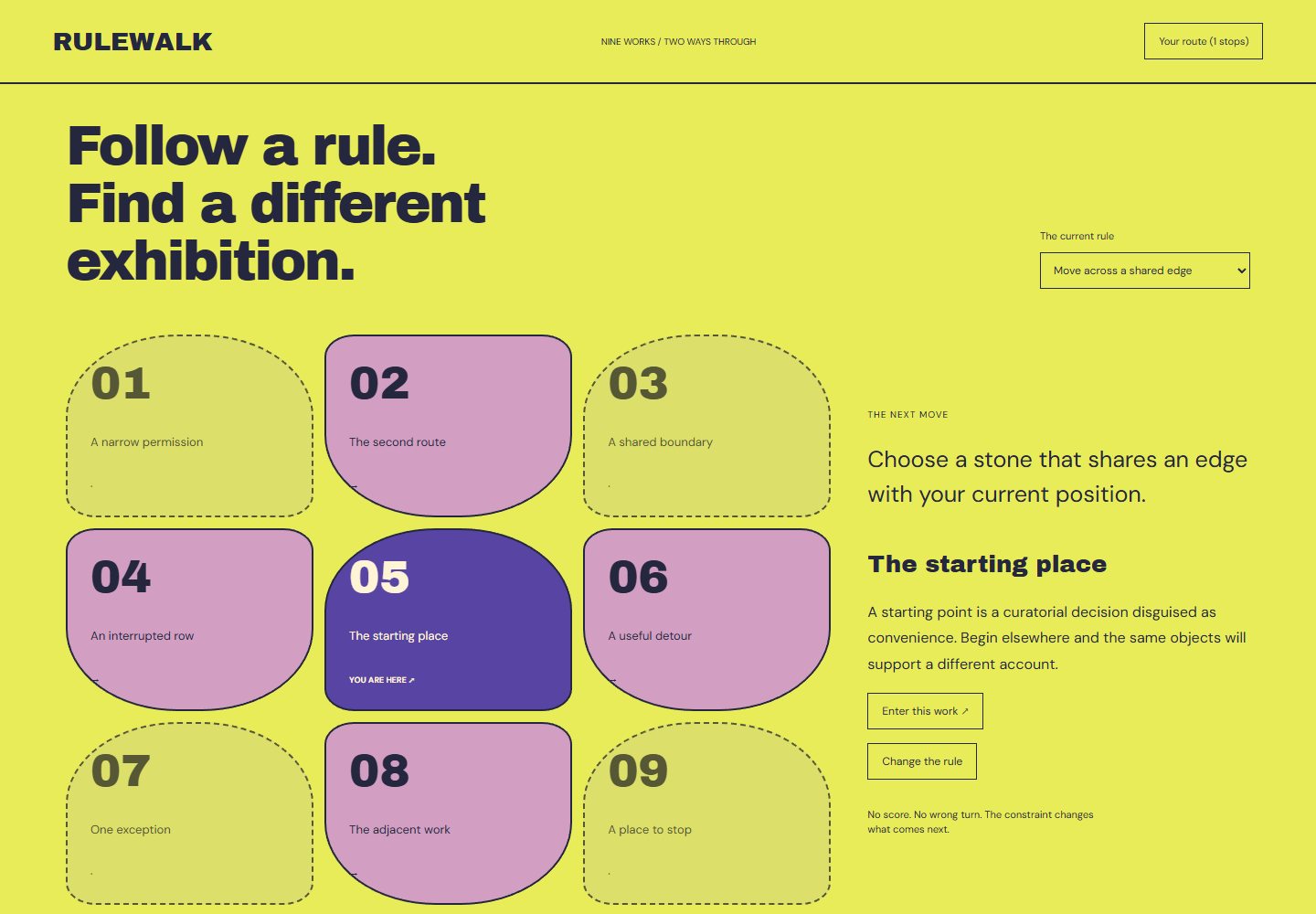 Rulewalk desktop reference